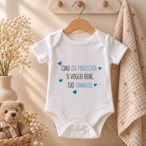 Body Neonato Personalizzato
