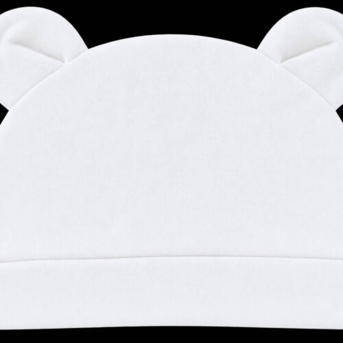 Cuffietta Neonato Personalizzata con Orecchie da Orsetto