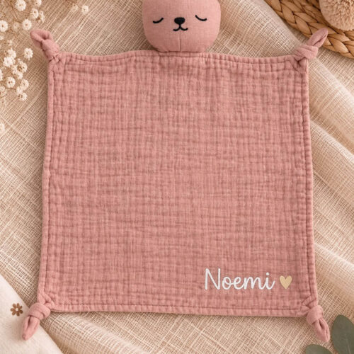 Doudou Orsetto Personalizzato in Mussola