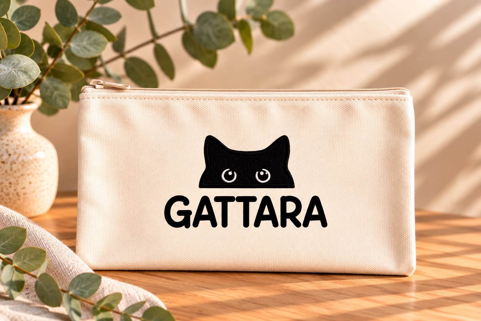 Pochette con Frase, GATTARA