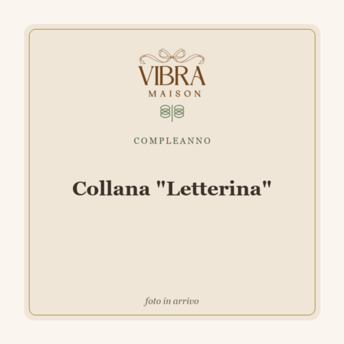 Collana "Letterina"