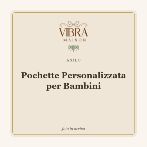 Pochette Personalizzata per Bambini